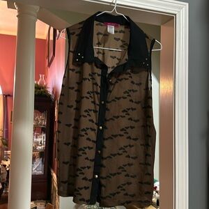 Ladies see through shirt